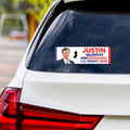 Justin Murphy For New Jersey Senate 2026 Vinyl Sticker, Vote Justin Murphy Decal, New Jersey Senate Elections 2026 Bumper Sticker, 10
