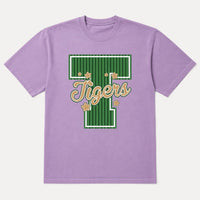 Personalized School Spirit Shirt, Custom Name Alphabet Mascot Tee, Varsity Initial Sports Team Top, Game Day Outfit, Student Team Gift