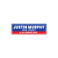 Justin Murphy For New Jersey Senate 2026 Car Magnet - Vote Justin Murphy Vehicle Magnet, New Jersey Senate Elections 2026 Magnet - 10" x 3"