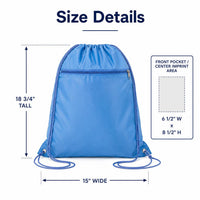 Personalized Kids Drawstring Backpack, Custom Name School Cinch Bag, Gym Sports Sack, Student Personalized Bag, Back to School Gift