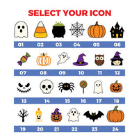 Personalized Halloween Teacher Tote Bag with Zipper, Custom Name Canvas Tote, Choose Five Icons, Classroom Supplies Bag, Gift for Teacher