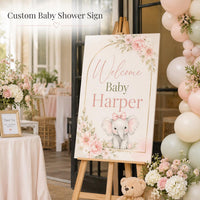 Custom Wedding Welcome Foam Board Sign, Personalized Event Poster Sign, Reception Easel Sign, Printed Foamcore Display, Wedding Day Sign