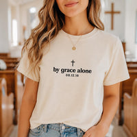 Personalized Baptism Shirt with Date, Custom Christian Faith Tee, Choose Your Faith Phrase Top, Baptism Day Outfit, Christian Gift for Her