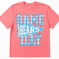 Personalized Game Day Shirt, Custom School Mascot Team Tee, Varsity Checkered Spirit Shirt, Sports Mom Outfit, Team Coach Gift for Her