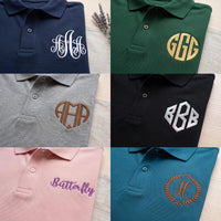 Custom Embroidered Polo Shirt for Men and Women, Personalized & Printed Polo Shirts for Business, Casual Wear, Sports Teams, Work Uniforms