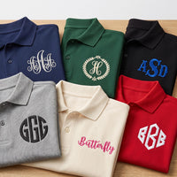 Custom Embroidered Polo Shirt for Men and Women, Personalized & Printed Polo Shirts for Business, Casual Wear, Sports Teams, Work Uniforms