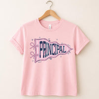 Principal Shirt for Women and School Leader, Cute Pennant Principal Tee, Back to School Outfit, Appreciation Gift, Staff Spirit Day 2026