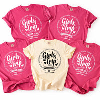 Personalized Girls Trip 2026 Shirt, Custom Vacation Group Tee, Matching Best Friends Travel Tee, Cruise Birthday Outfit, Girls Trip Gift