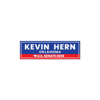 Kevin Hern For Oklahoma Senate 2026 Car Magnet - Vote Kevin Hern Vehicle Magnet, Oklahoma Senate Elections 2026 Magnet - 10" x 3"