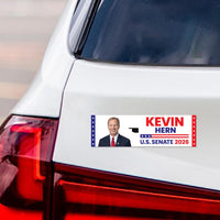 Kevin Hern For Oklahoma Senate 2026 Car Magnet - Vote Kevin Hern Vehicle Magnet, Oklahoma Senate Elections 2026 Magnet - 10" x 3"