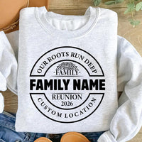 Personalized Family Reunion Shirt, Custom Family Name Tee, Matching Reunion Group Shirts, Annual Gathering Outfit, Heritage Gift 2026