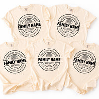 Personalized Family Reunion Shirt, Custom Family Name Tee, Matching Reunion Group Shirts, Annual Gathering Outfit, Heritage Gift 2026