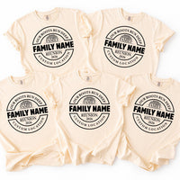 Personalized Family Reunion Shirt, Custom Family Name Tee, Matching Reunion Group Shirts, Annual Gathering Outfit, Heritage Gift 2026
