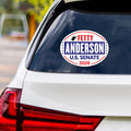 Fetty Anderson For West Virginia Senate 2026 Vinyl Sticker, Vote Fetty Anderson Decal, West Virginia Senate Elections Bumper Sticker,6