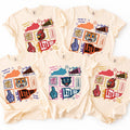 Custom School Spirit Mascot Shirt, Personalized Team Colors Tee, Retro Cheer Collage T-Shirt, Game Day Fan Outfit, Gift for Team Mom