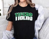 Personalized School Mascot Shirt, Custom Team Name Tee, Vintage Varsity Spirit Wear, Matching Game Day Shirts, Custom Team Gift for Fans