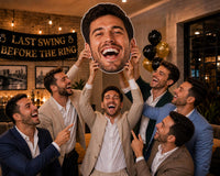 Custom Face Fan, Personalized Big Head Cutout on Coroplast, Photo Prop for Wedding, Graduation, Birthday, Bachelor Party & Sports
