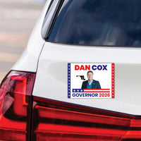 Dan Cox For Maryland Governor 2026 Car Magnet - Vote Dan Cox Vehicle Magnet, Maryland Governor Elections 2026 Magnet - 6" x 4.5"