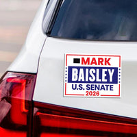 Mark Baisley For Colorado Senate 2026 Car Magnet - Vote Mark Baisley Vehicle Magnet, Colorado Senate Elections 2026 Magnet - 6" x 4.5"