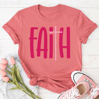 Personalized Christian Faith Shirt, Custom Bible Verse Graphic Tee, Religious Quote Tee, Sunday Church Outfit, Gift for Christian Women
