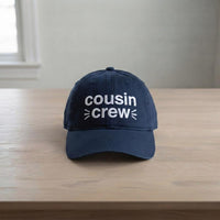 Personalized Cousin Crew Embroidered Hat, Custom Text Cousin Reunion Cap, Matching Family Cap, Cousins Trip Gift, Family Matching Gift
