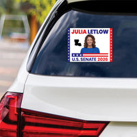 Julia Letlow For Louisiana Senate 2026 Vinyl Sticker, Vote Julia Letlow Decal, Louisiana Senate Elections 2026 Bumper Sticker, 6" x 4.5"