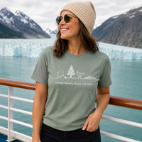 Personalized Alaska Family Cruise Shirt, Custom 2026 Vacation Tee, Whale Line Art, Matching Trip Outfit, Cruise Gift