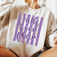 Custom Christian Shirt, Choose Your Faith Quote Tee, Personalized Religious T-Shirt, Colorful Church Outfit for Women, Christian Gift