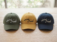Very Fond of Walking Embroidered Hat, Funny Hiker Gift for Women, Bio Washed Cotton Cap, Outdoor Walking Dad Hat, Everyday Cap Gift