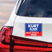 Kurt Alme For Montana Senate 2026 Car Magnet - VoteKurt AlmeVehicle Magnet, Montana Senate Elections 2026 Magnet - 6" x 4.5"