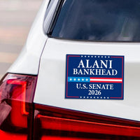 Alani Bankhead For Montana Senate 2026 Car Magnet - Vote Bankhead Vehicle Magnet, Montana Senate Elections 2026 Magnet - 6" x 4.5"