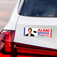 Alani Bankhead For Montana Senate 2026 Car Magnet - Vote Bankhead Vehicle Magnet, Montana Senate Elections 2026 Magnet - 10" x 3"