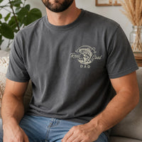 Reel Cool Dad Embroidered Shirt, Fishing Hoodie for Men, Funny Angler Tee, Pregnancy Reveal Sweatshirt, Father's Day Fisherman Gift