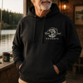 Reel Cool Grandpa Embroidered Hoodie, Fishing Shirt for Anglers, Angler Sweatshirt, New Grandpa Pregnancy Announcement, Father's Day Gift