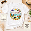 Personalized Cousin Crew Beach Shirt, Custom Beach 2026 Tee, Matching Family Vacation Outfit, All Ages Family Summer Trip Gift