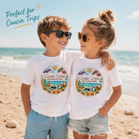 Personalized Cousin Crew Beach Shirt, Custom Beach 2026 Tee, Matching Family Vacation Outfit, All Ages Family Summer Trip Gift