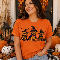 Golden Retriever Halloween Family Shirts, Matching Dog Lover Tee Set, Witch Ghost Pumpkin Kids and Baby Outfit, Spooky Season Group Gift