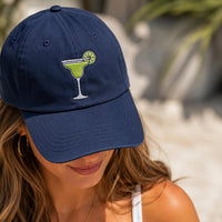 Choose Your Cocktail Embroidered Hat, Martini Margarita Wine Cap, Bachelorette Outfit Hat, Girls Trip Accessory, Bridal Shower Gift