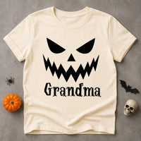Personalized Halloween Family Shirt, Custom Pumpkin Face Tee, Matching Spooky Group Outfit, Mom Dad Kids Halloween Top, Costume Party Gift