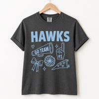 Personalized School Spirit Shirt, Custom School Mascot Team Name Tee, Cheerleader Game Day Top, Pep Rally Outfit, Gift for Sports Mom