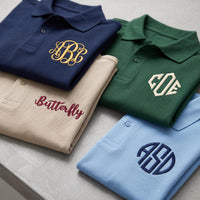 Custom Embroidered Polo Shirt for Men and Women, Personalized & Printed Polo Shirts for Business, Casual Wear, Sports Teams, Work Uniforms