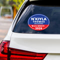 N'Kiyla Thomas For Oklahoma Senate 2026 Vinyl Sticker, Vote N'Kiyla Thomas Decal, Oklahoma Senate Elections 2026 Bumper Sticker, 6