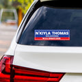 N'Kiyla Thomas For Oklahoma Senate 2026 Vinyl Sticker, Vote N'Kiyla Thomas Decal, Oklahoma Senate Elections 2026 Bumper Sticker, 10