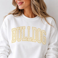 Personalized School Spirit Sweatshirt, Custom School Name Shirt, Varsity Collegiate Letter Tee, Student Game Day Outfit, Coach Gift