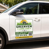 Personalized Business Car Magnet, Custom Logo Photo Magnet, Professional Die Cut Truck Door Sign, Custom Logo Magnet, Business Promo Gift