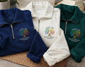 Personalized RBT Embroidered Quarter Zip Sweatshirt, Registered Behavior Technician Pullover, ABA Therapist Workwear, Clinic Top, RBT Gift