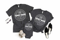 Personalized Family Reunion Shirt, Custom Family Name Tee, Matching Reunion Group Shirts, Annual Gathering Outfit, Heritage Gift 2026