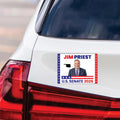Jim Priest For Oklahoma Senate 2026 Car Magnet - Vote Jim Priest Vehicle Magnet, Oklahoma Senate Elections 2026 Magnet - 6