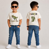 Personalized Family Dinosaur Shirts, Custom Mama Saurus Kids Tees, Matching T Rex Birthday Outfits, Dino Party Set, Custom Family Gift