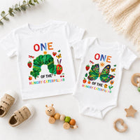 Custom Caterpillar Birthday Shirt, Personalized Family Role Tee, Individual Celebration Apparel, First Birthday Outfit, Gift for Kids